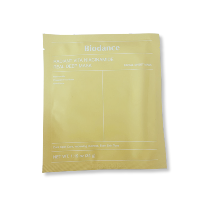 Biodance - Radiant Vita Niacinamide Real Deep Mask