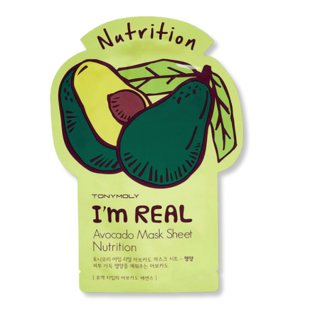 TonyMoly - I’m Real Sheet Mask (Avocado)