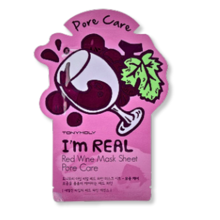 TonyMoly - I’m Real Sheet Mask (Red wine)