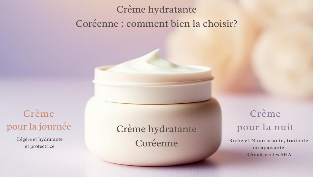 Crème hydratante coréenne : comment choisir sans indication “jour” ou “nuit” sur le produit ?